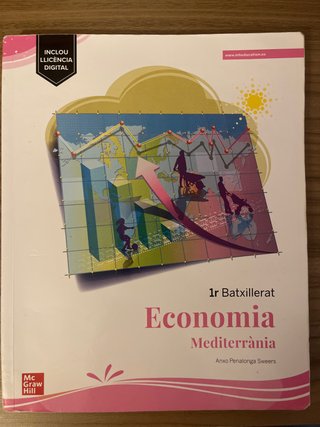 Economia 1r Batxillerat - Mediterrània