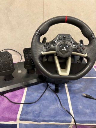 Volante PS4 con Pedales