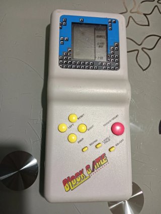 Consola Antigua Tetris Block Game