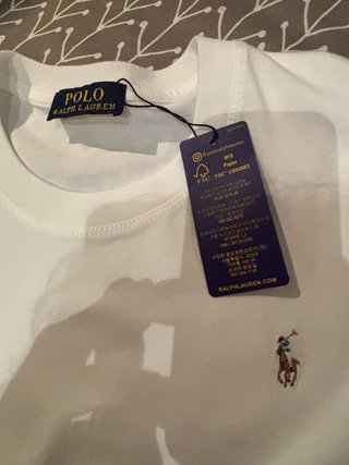 Camiseta Polo Ralph Lauren Blanca