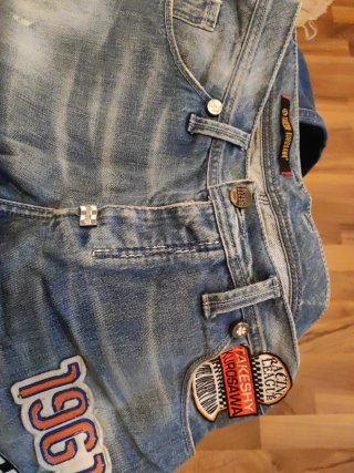 Pantalón vaquero Takeshy Kurosawa azul