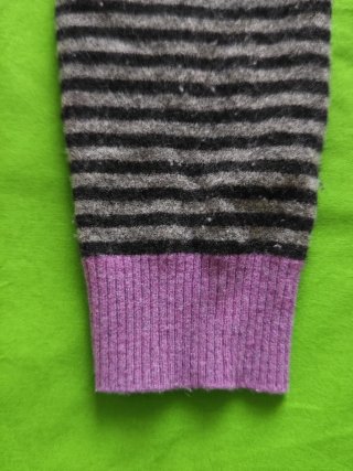 Jersey La Martina Rayas Gris y Morado XXL