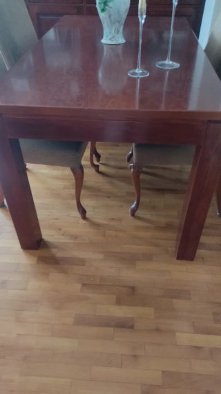 Mesa comedor madera cerezo