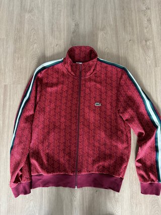 Abito sportivo Lacoste Jacquard Rosso