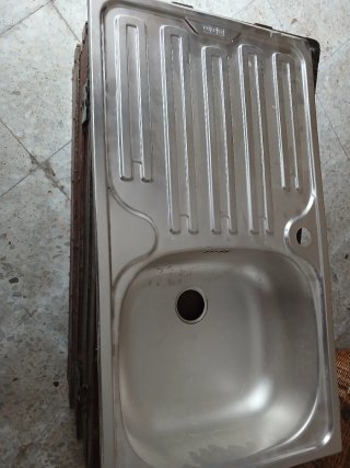 Fregadero Franke de aluminio