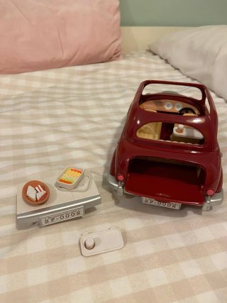 Coche Sylvanian Families Rojo