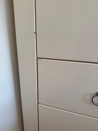 Armadio per bambini Piccolo Mondo bianco sfumato.