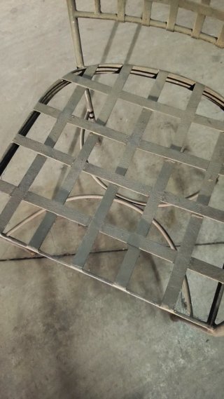 4 Sillas de Exterior Metálicas