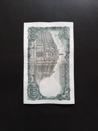 BILLETE DE 1000 PESETAS DE 1971