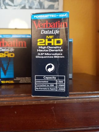 Verbatim 10 Disquetes 3.5 2HD MF
