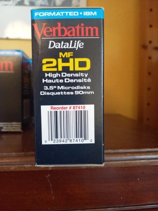 Verbatim 10 Disquetes 3.5 2HD MF