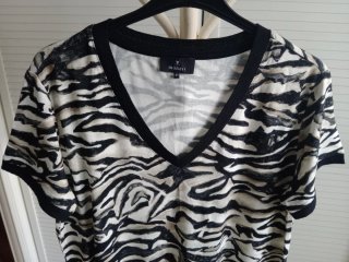 Camiseta mujer MONARI Talla M Animal Print