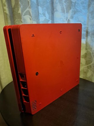PS4 Slim Spider-Man Roja