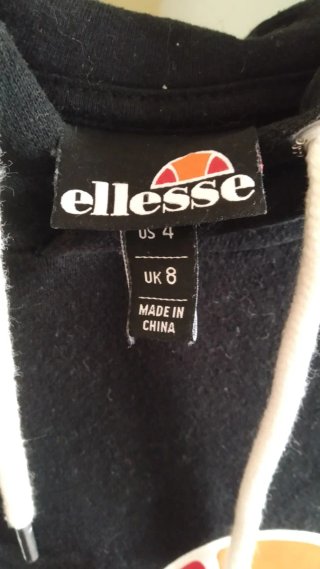 Sudadera Ellesse Negra Hombre