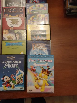 Lote 17 Películas Infantiles DVD (Español)