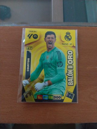 Vendo Cromo Panini Adrenalyn Courtois Balón de Or
