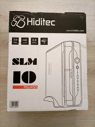 Caja PC Hiditec Mini ATX Negra + Fuente