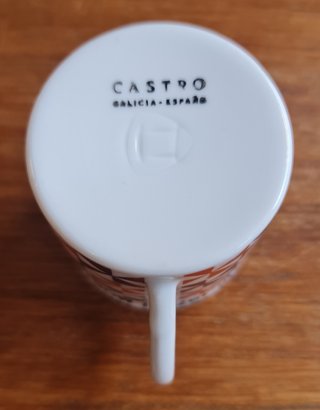 Conjunto 4 Tazas Cerámicas do Castro