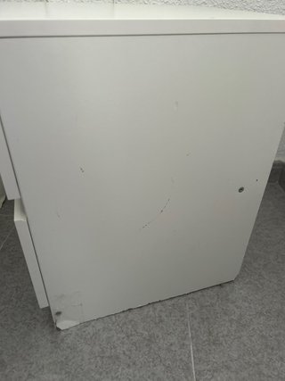Mesita de noche Ikea blanca