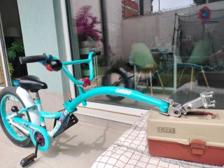 Bicicleta Tándem Infantil WeeRide