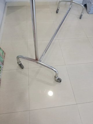Perchero Metálico Plata