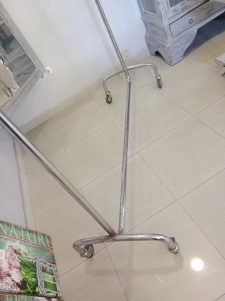 Perchero Metálico Plata