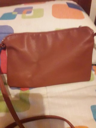 Bolso de hombro Inside Girls beige y marrón