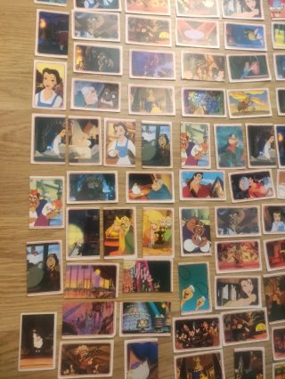 Cromos La Bella y La Bestia