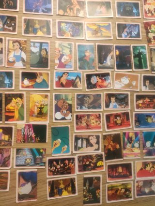 Cromos La Bella y La Bestia