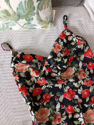 Vestido Shein tirantes estampado floral
