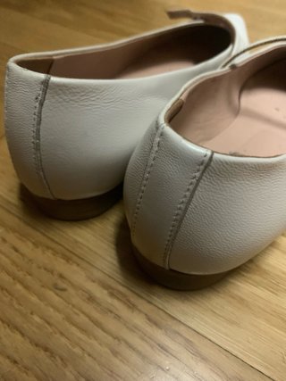 Ballerine Noah bianche punta stretta