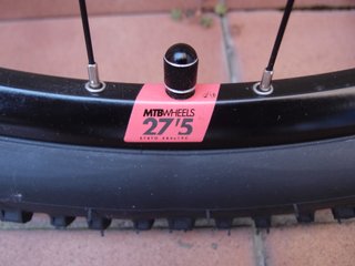 Rueda trasera 27.5'' Disco Completa