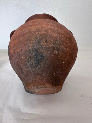 Lote 2 pucheros barro antiguos