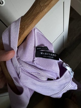 Guess by Marciano Vestito Lungo Viola