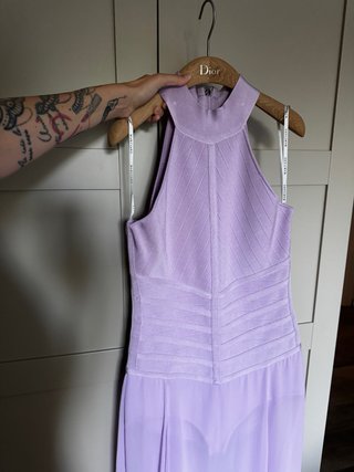 Guess by Marciano Vestito Lungo Viola