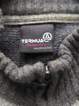 Chaqueta Ternua Rayas Azul/Gris Talla XL