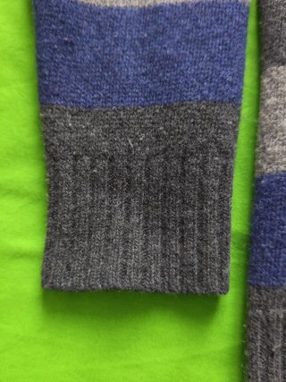Chaqueta Ternua Rayas Azul/Gris Talla XL