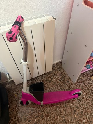 Patinete rosa 2 ruedas