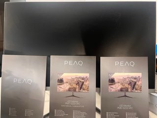 Monitor PEAQ Plata y Negro