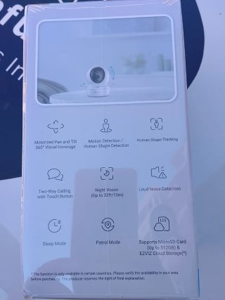 Cámara EZVIZ TY1 2K