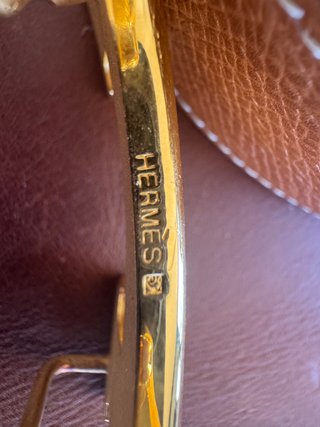 Cinturón Hermès H reversible 100 cm marrón/negro