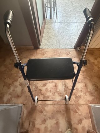 Andador Plegable Azul