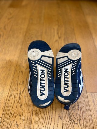 Louis Vuitton Skate Blu/Bianco Taglia 42
