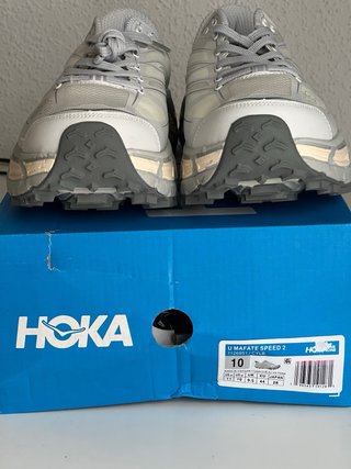 Zapatillas Hoka One One Mafate Speed 2 Gris/Blanco