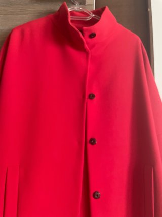 Cappotto rosso donna