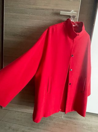 Cappotto rosso donna