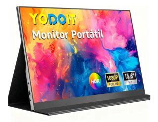 Monitor Portátil Yodoit 15.6 Full HD HDR