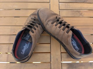 Zapatos Callaghan de piel marrones Extralight