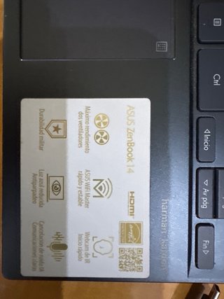 Portátil Asus Zenbook 14 Negro