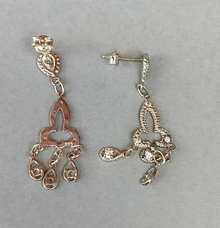 Pendientes de Plata con Diseño